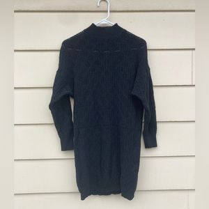 Amour Vert Cable Knit Sweater Dress